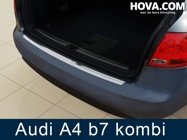 Lastskydd Rostfri Borstad Metall Audi A4 B7 Avant