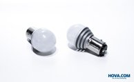 Lampor LED Bromsljus Michiba 360 Vit 2-Polig BAY15D / 21/5W