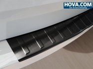 Lastskydd Rostfri Borstad Metall Svart Skoda Octavia III 5E Kombi 2013-2017