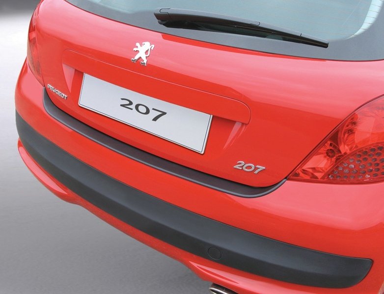 Lastskydd Svart Peugeot 207 Hatchback 3/5-drs 3.2006-