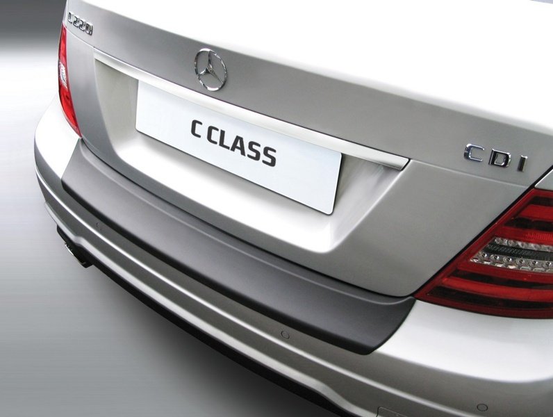 Lastskydd Svart Mercedes-Benz W204 C-Klass Sedan/Coupe 3.2011-2014