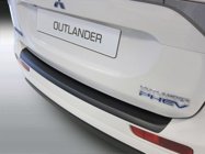 Lastskydd Svart Mitsubishi Outlander III 9.2012-9.2015