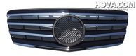 Grill Krom/Svart Mercedes-Benz E-Klass W211 2006-2009