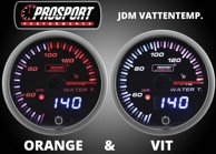 Prosport Mätare 52mm JDM-Serien Vattentemperatur Prosport Mätare 52mm JDM-Serien Vattentemperatur