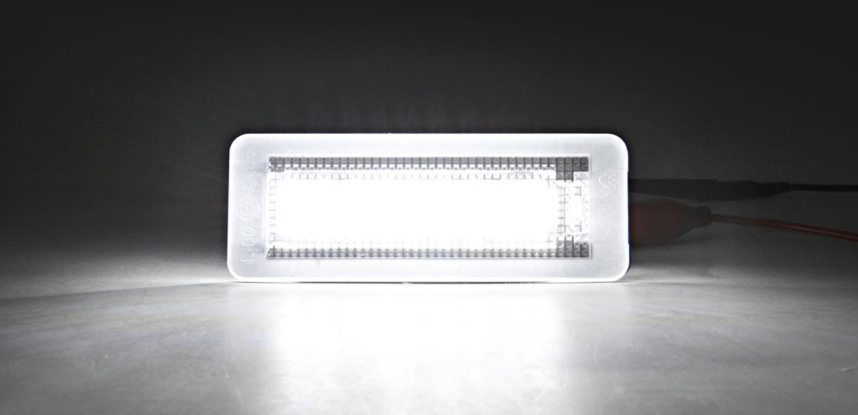 Für Smart ForTwo W450 W451 450 451 2x LED PREMIUM Kennzeichenbeleuchtung