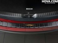 Lastskydd Rostfri Borstad Metall Svart Mazda CX-5 II 2017->
