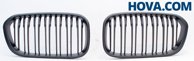 Grillar/Njurar Matt Svart M-look BMW 1-Serien F20, F21