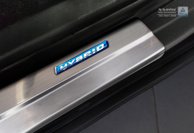 Instegslister Svart Borstad Metall. Toyota C-HR, Lexus NX