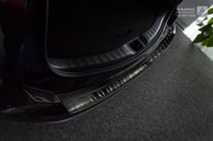 Lastskydd Rostfri Borstad Metall Svart Toyota RAV4 IV 02.2016-12.2019