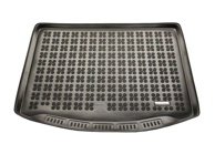 Skålad Mjuk Bagagerumsmatta Svart Ford Kuga II 2012-2019