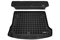 Skålad Mjuk Bagagerumsmatta Svart Dacia Logan I MCV / Kombi