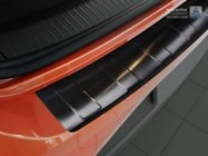 Lastskydd Rostfri Borstad Metall Svart VW T-ROC 2017->