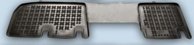 Gummimatta Svart Opel Vivaro B II 2014-, Fiat Talento 2016-, Renault Trafic 2014-2021