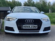 Grill Honeycomb Blank-Svart Audi A4 B9 2016-2019