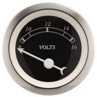 Mätare 52mm Classic Svart Volt