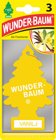 Doftgran Wunderbaum Vanilj 3Pack