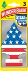 Doftgran Wunderbaum Stars'n Stripes 3Pack