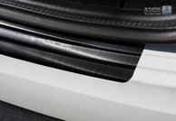 Lastskydd Rostfri Borstad Metall Svart Audi A3 (8V) 2016->