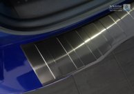 Lastskydd Rostfri Borstad Metall Svart Ford Tourneo Courier / Transit Courier II 2014->