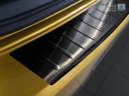 Lastskydd Rostfri Borstad Metall Svart VW Golf VII 5d Hatchback 2012-2019
