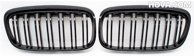 Grillar/Njurar Blank-Svart BMW 2-Serie F45, F46 2013-2017