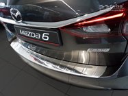 Lastskydd Rostfri Borstad Metall Mazda 6 III Combi GJ 2012->