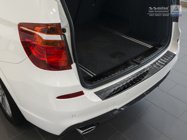 Lastskydd Rostfri Blank Svart Metall Bmw X3 F25 2014-2017