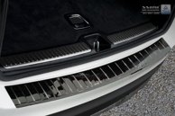 Lastskydd Rostfri Blank Svart Metall Mercedes GLC 2015->