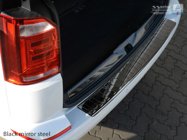 Lastskydd Rostfri Blank Svart Metall Volkswagen  Transporter T6, Caravelle 2015->