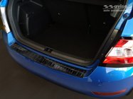 Lastskydd Rostfri Borstad Svart Metall Skoda Fabia III Hatchback 2018->