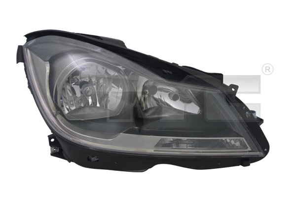 Strålkastare Höger Svart Mercedes C-Class W204 / S204