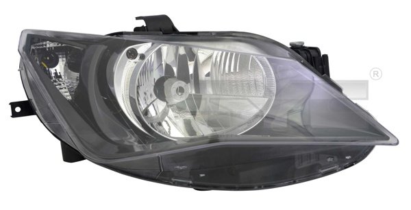 Strålkastare Höger Svart Seat Ibiza (6J) Hatchback 2012-