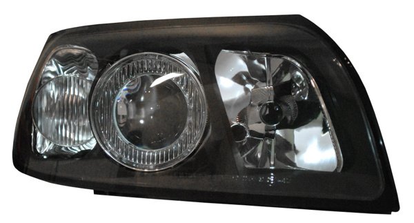 Strålkastare Svart Vänster Volvo S40N/V50