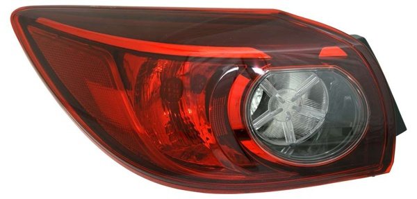 Baklampa Vänster Mazda 3 Hatchback BM