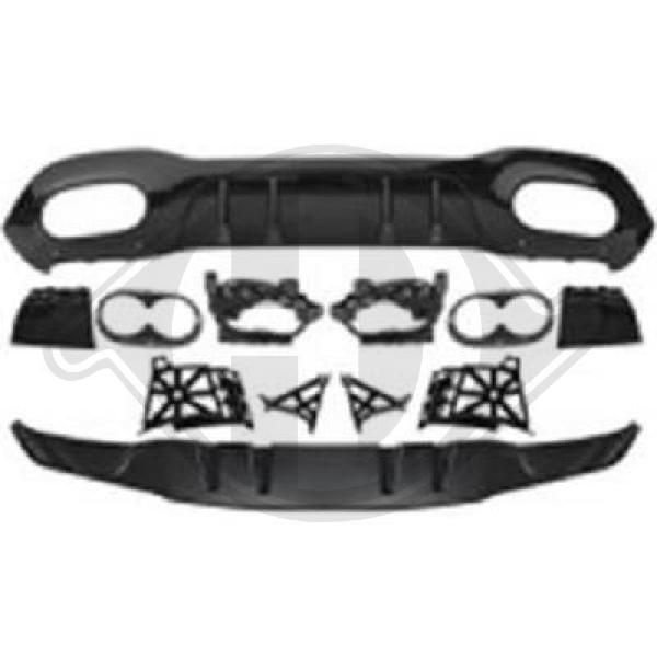 Diffuser Paket Mercedes A-Klass W177 2018-2022