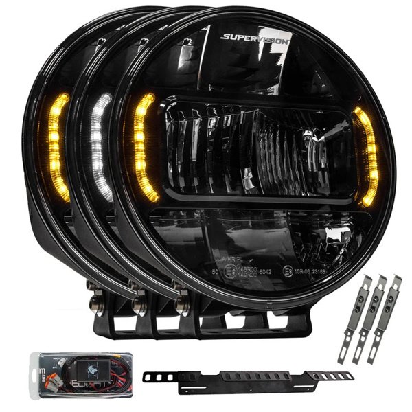 3-Pack SUPERVISION REVOLUTION 9" PRO 480W